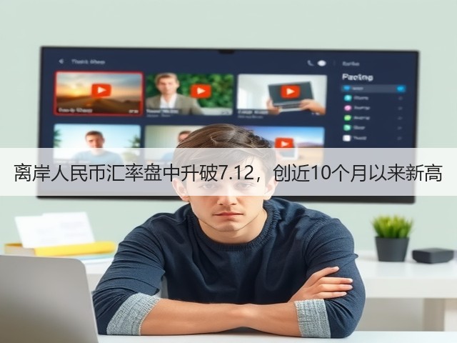 离岸人民币汇率盘中升破7.12，创近10个月以来新高(图2)
