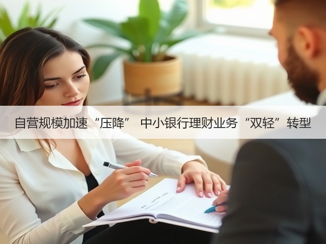 自营规模加速“压降” 中小银行理财业务“双轻”转型(图2) 自营规模加速“压降” 中小银行理财业务“双轻”转型(图2)