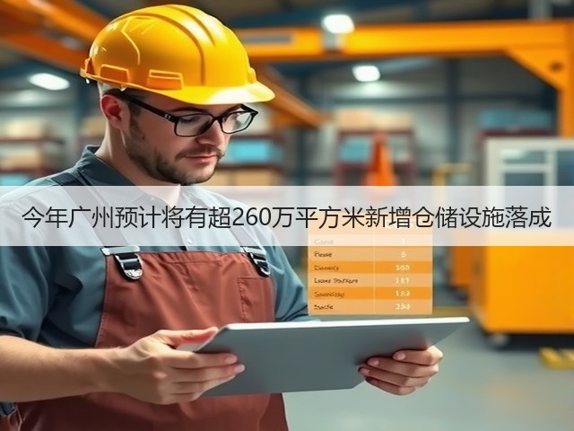 今年广州预计将有超260万平方米新增仓储设施落成(图2) 今年广州预计将有超260万平方米新增仓储设施落成(图2)