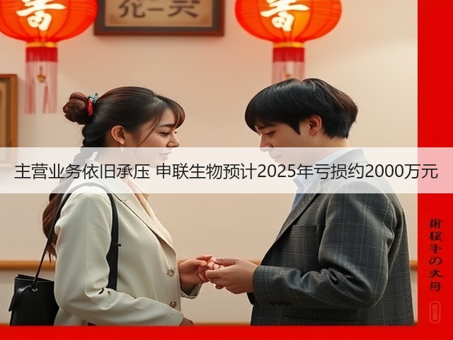 主营业务依旧承压 申联生物预计2025年亏损约2000万元(图3)