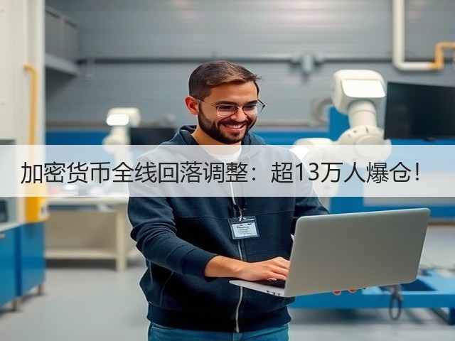 加密货币全线回落调整：超13万人爆仓！(图1)