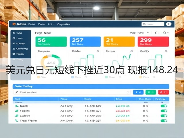 美元兑日元短线下挫近30点 现报148.24(图3)