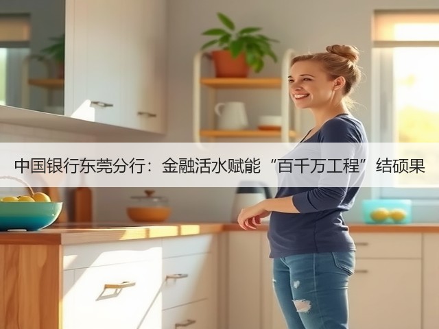 中国银行东莞分行：金融活水赋能“百千万工程”结硕果(图3)