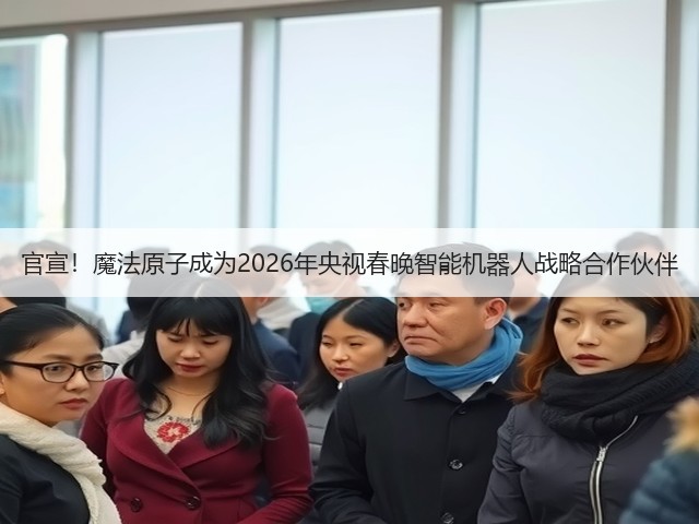 官宣!魔法原子成为2026年央视春晚智能机器人战略合作伙伴(图1) 官宣!魔法原子成为2026年央视春晚智能机器人战略合作伙伴(图1)
