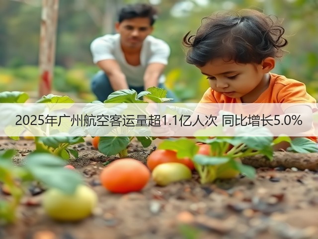 2025年广州航空客运量超1.1亿人次 同比增长5.0%(图3)