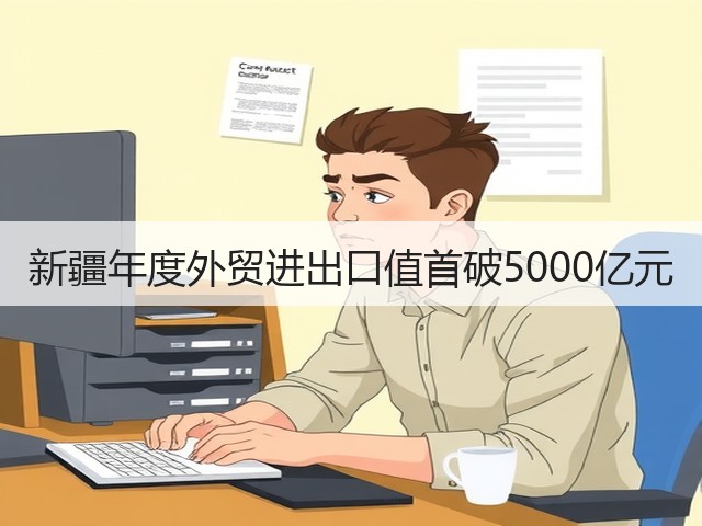 新疆年度外贸进出口值首破5000亿元(图2) 新疆年度外贸进出口值首破5000亿元(图2)