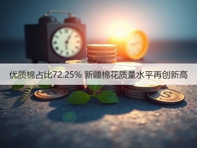 优质棉占比72.25% 新疆棉花质量水平再创新高(图3) 优质棉占比72.25% 新疆棉花质量水平再创新高(图3)