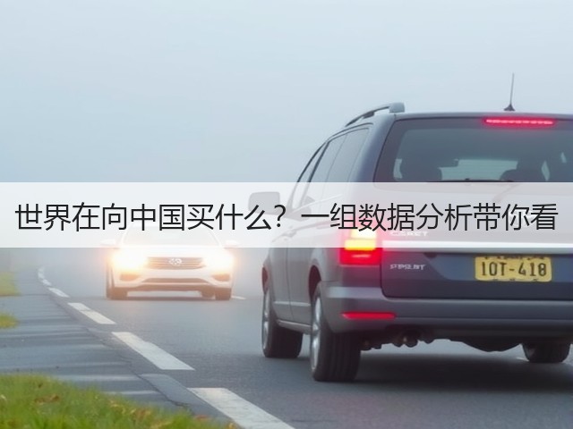 世界在向中国买什么？一组数据分析带你看(图1)
