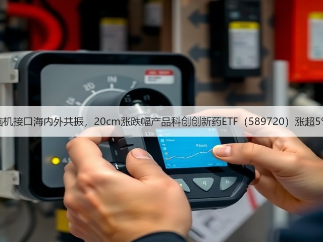 脑机接口海内外共振，20cm涨跌幅产品科创创新药ETF（589720）涨超5%(图1)
