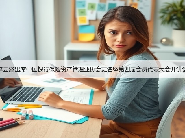 李云泽出席中国银行保险资产管理业协会更名暨第四届会员代表大会并讲话(图2)