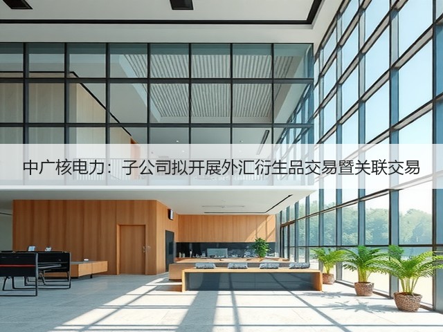 中广核电力:子公司拟开展外汇衍生品交易暨关联交易(图3) 中广核电力:子公司拟开展外汇衍生品交易暨关联交易(图3)