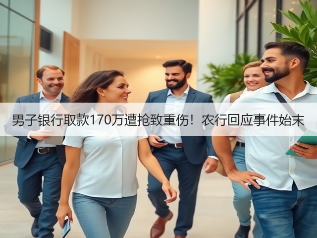 男子银行取款170万遭抢致重伤！农行回应事件始末(图3)