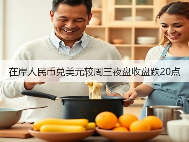 在岸人民币兑美元较周三夜盘收盘跌20点(图2)