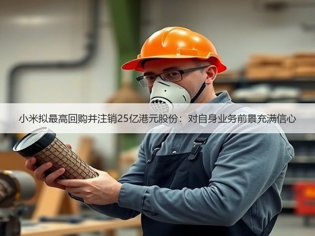 小米拟最高回购并注销25亿港元股份:对自身业务前景充满信心(图1) 小米拟最高回购并注销25亿港元股份:对自身业务前景充满信心(图1)
