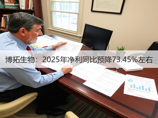 博拓生物：2025年净利同比预降73.45%左右(图1)