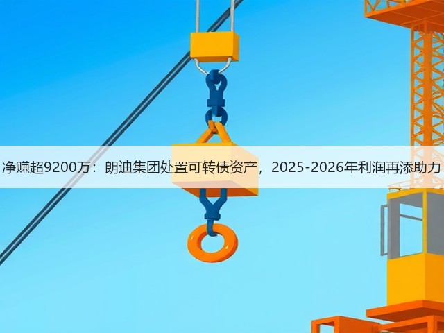 净赚超9200万：朗迪集团处置可转债资产，2025-2026年利润再添助力(图2)