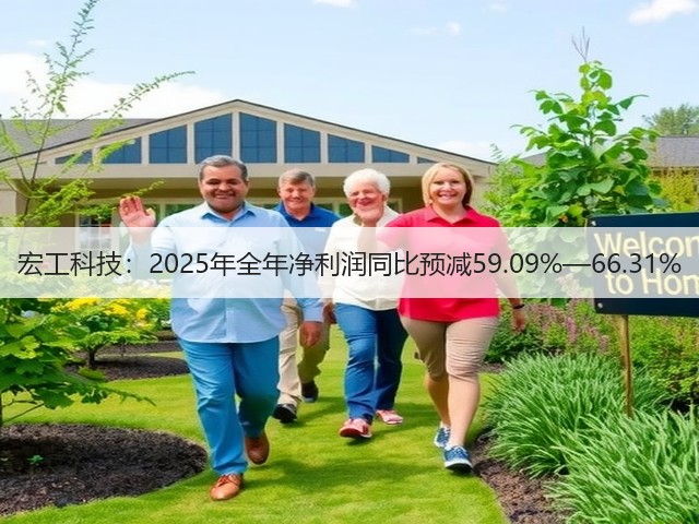 宏工科技:2025年全年净利润同比预减59.09%—66.31%(图2) 宏工科技:2025年全年净利润同比预减59.09%—66.31%(图2)