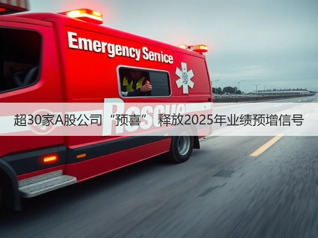 超30家A股公司“预喜” 释放2025年业绩预增信号(图1)