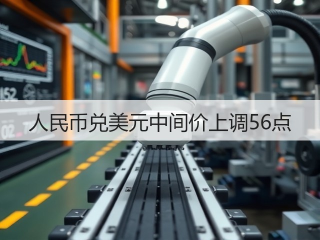 人民币兑美元中间价上调56点(图2)