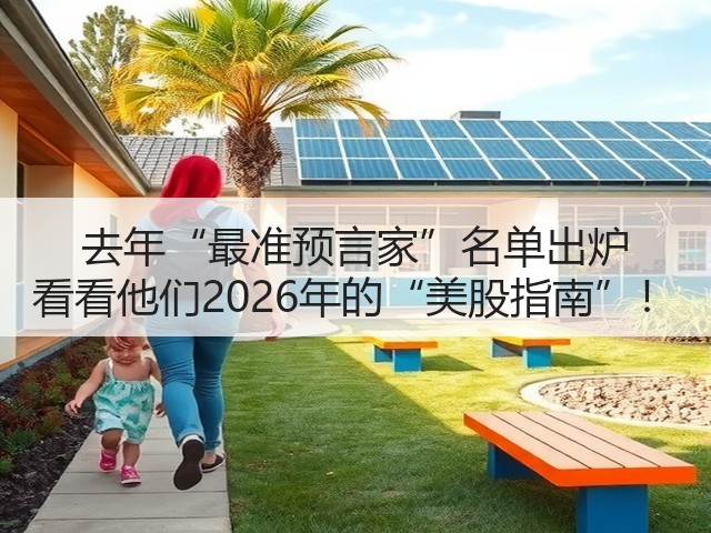 去年“最准预言家”名单出炉 看看他们2026年的“美股指南”！(图1)