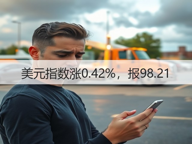 美元指数涨0.42%，报98.21(图3)