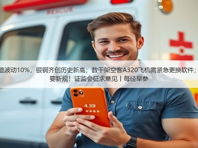 美股五连涨,英特尔明显波动10%,银铜齐创历史新高;数千架空客A320飞机需紧急更换软件;香港将下半旗志哀;重要新规!证监会征求意见丨每经早参(图1) 美股五连涨,英特尔明显波动10%,银铜齐创历史新高;数千架空客A320飞机需紧急更换软件;香港将下半旗志哀;重要新规!证监会征求意见丨每经早参(图1)