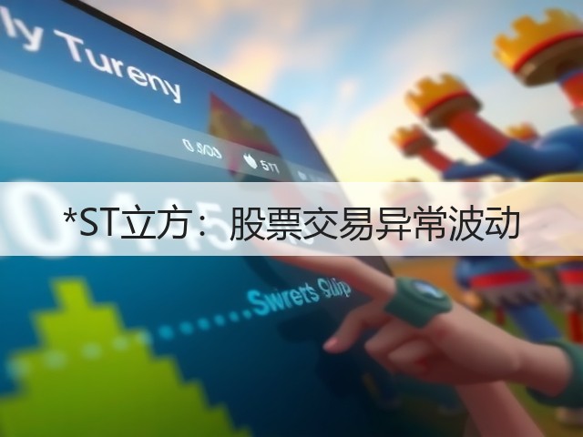 *ST立方：股票交易异常波动(图1)