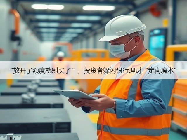 “放开了额度就别买了”,投资者躲闪银行理财“定向魔术”(图2) “放开了额度就别买了”,投资者躲闪银行理财“定向魔术”(图2)