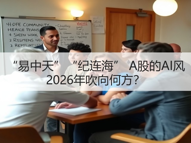 “易中天”“纪连海” A股的AI风 2026年吹向何方？(图2)