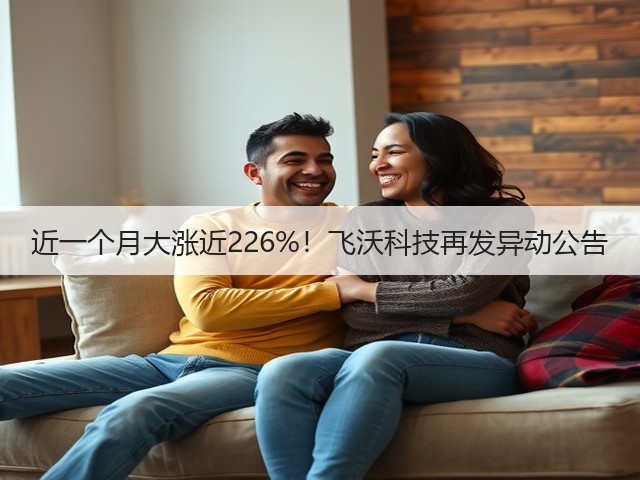 近一个月大涨近226%！飞沃科技再发异动公告(图1)