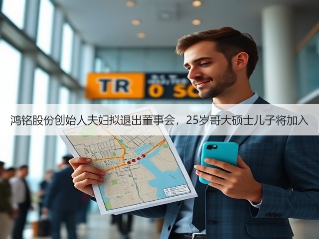 鸿铭股份创始人夫妇拟退出董事会，25岁哥大硕士儿子将加入(图1)