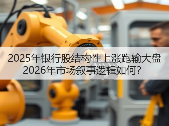 2025年银行股结构性上涨跑输大盘 2026年市场叙事逻辑如何?(图1) 2025年银行股结构性上涨跑输大盘 2026年市场叙事逻辑如何?(图1)