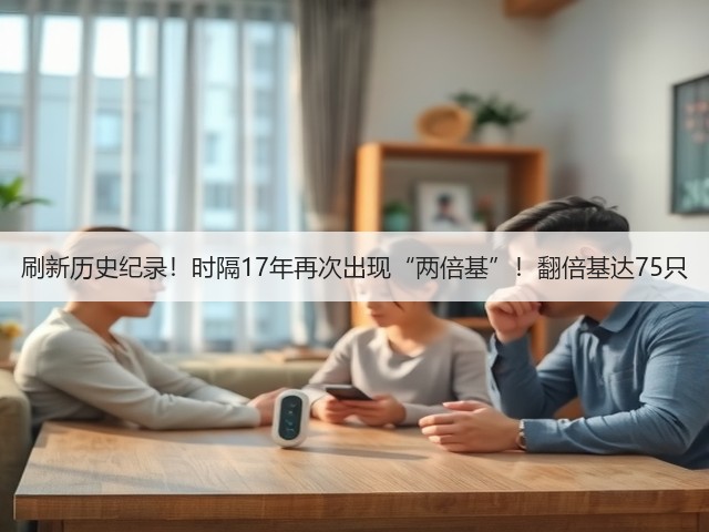刷新历史纪录!时隔17年再次出现“两倍基”!翻倍基达75只(图1) 刷新历史纪录!时隔17年再次出现“两倍基”!翻倍基达75只(图1)