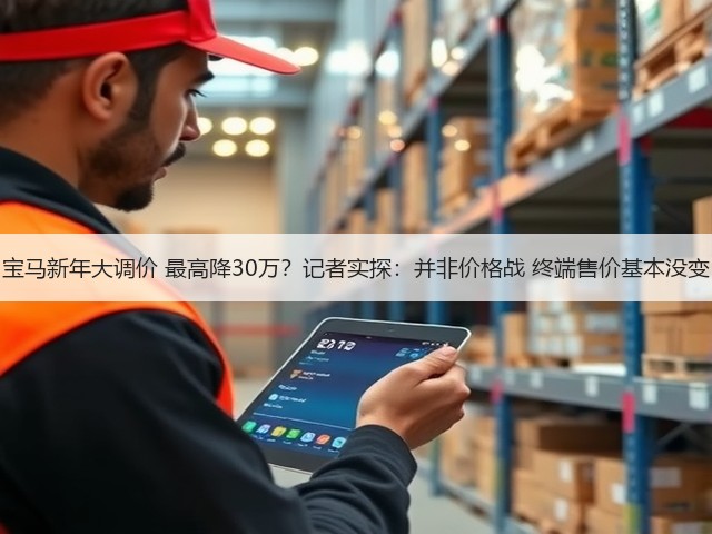宝马新年大调价 最高降30万？记者实探：并非价格战 终端售价基本没变(图3)