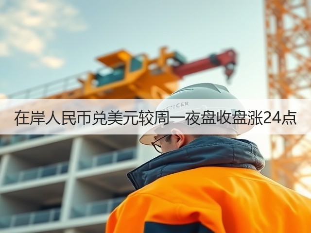 在岸人民币兑美元较周一夜盘收盘涨24点(图2)