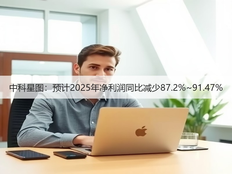 中科星图：预计2025年净利润同比减少87.2%~91.47%