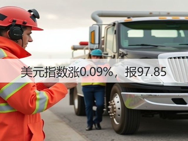 美元指数涨0.09%，报97.85(图3)