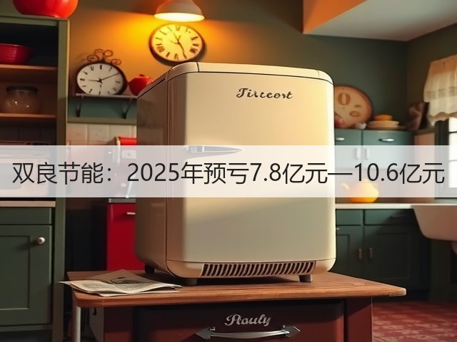双良节能：2025年预亏7.8亿元—10.6亿元(图1)