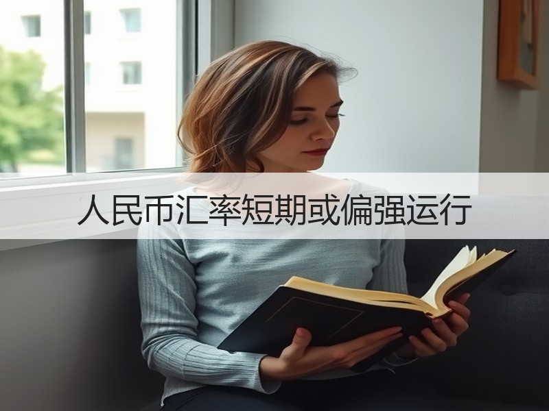 人民币汇率短期或偏强运行