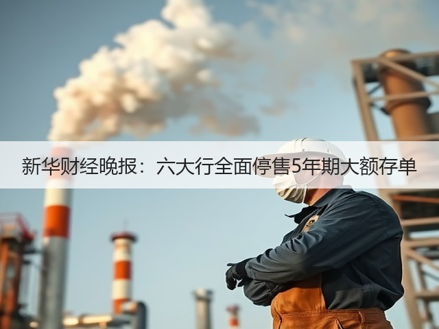 新华财经晚报:六大行全面停售5年期大额存单(图3) 新华财经晚报:六大行全面停售5年期大额存单(图3)