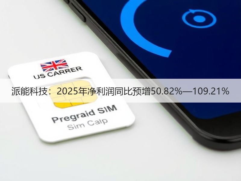 派能科技：2025年净利润同比预增50.82%—109.21%