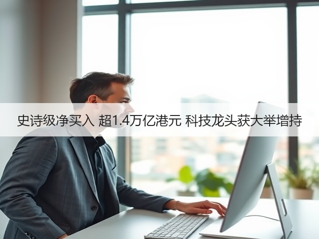 史诗级净买入 超1.4万亿港元 科技龙头获大举增持(图1) 史诗级净买入 超1.4万亿港元 科技龙头获大举增持(图1)