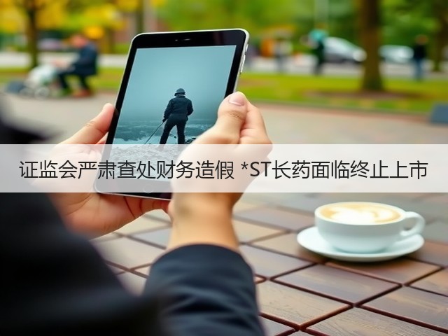 证监会严肃查处财务造假 *ST长药面临终止上市(图2)