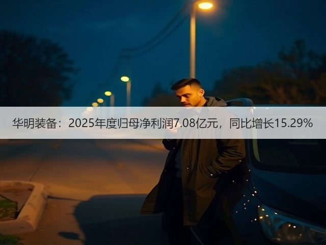 华明装备：2025年度归母净利润7.08亿元，同比增长15.29%(图1)