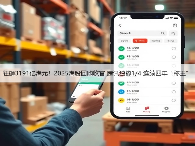 狂砸3191亿港元！2025港股回购收官 腾讯独揽1/4 连续四年“称王”(图2)