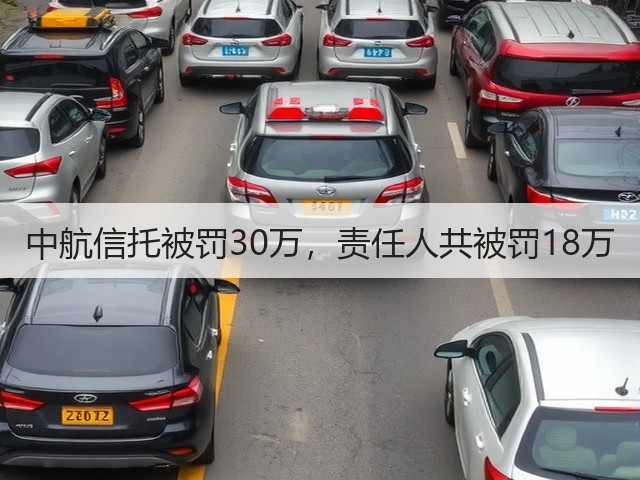 中航信托被罚30万,责任人共被罚18万(图1) 中航信托被罚30万,责任人共被罚18万(图1)
