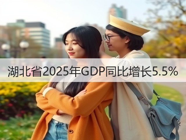 湖北省2025年GDP同比增长5.5%(图3)