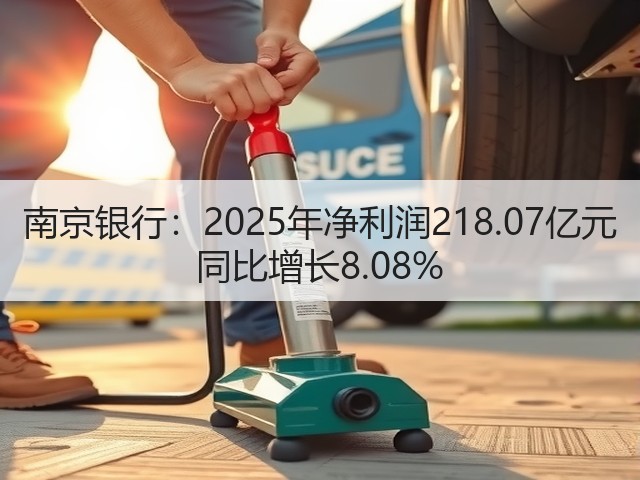 南京银行：2025年净利润218.07亿元 同比增长8.08%(图3)