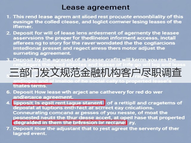 三部门发文规范金融机构客户尽职调查(图2)