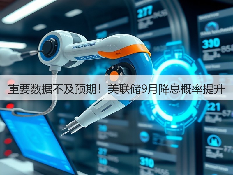 重要数据不及预期！美联储9月降息概率提升